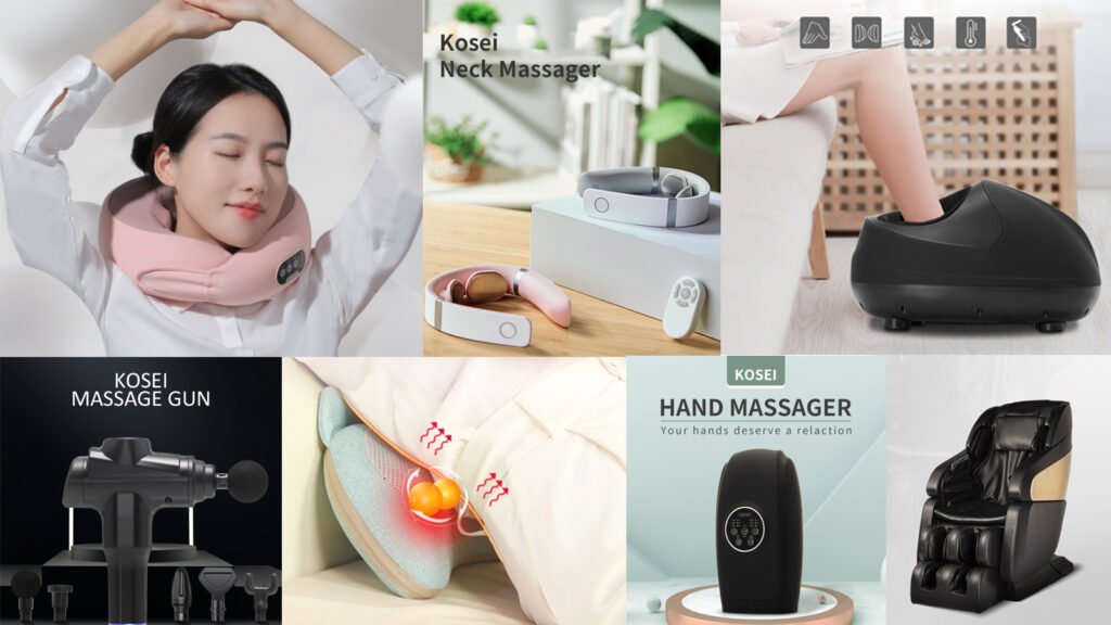 If you want to run a massage equipment business, which body massagers can you choose to start? 